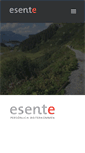 Mobile Screenshot of esente.ch
